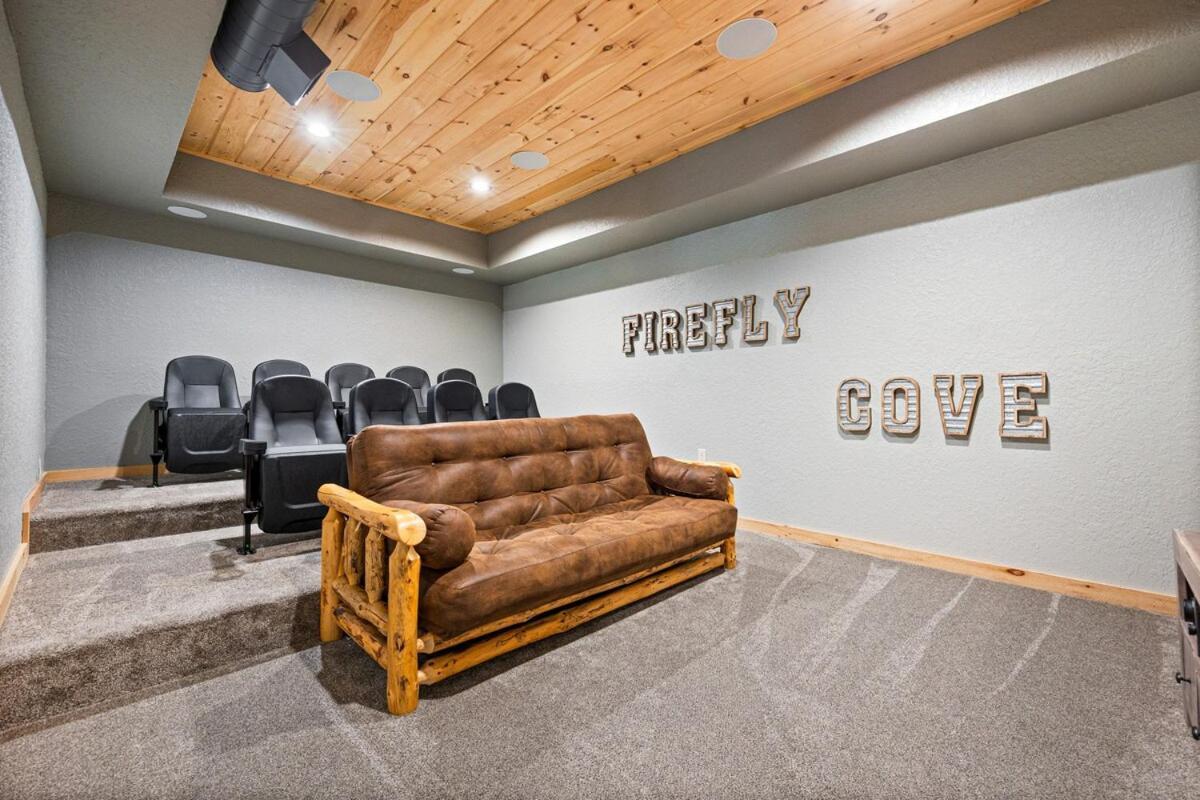 Firefly Cove - Private Theater And Mountain Views! Villa เซอเวียร์วีล ภายนอก รูปภาพ